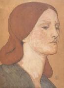 Dante Gabriel Rossetti, Portrait of Elizabeth Siddal (mk28)